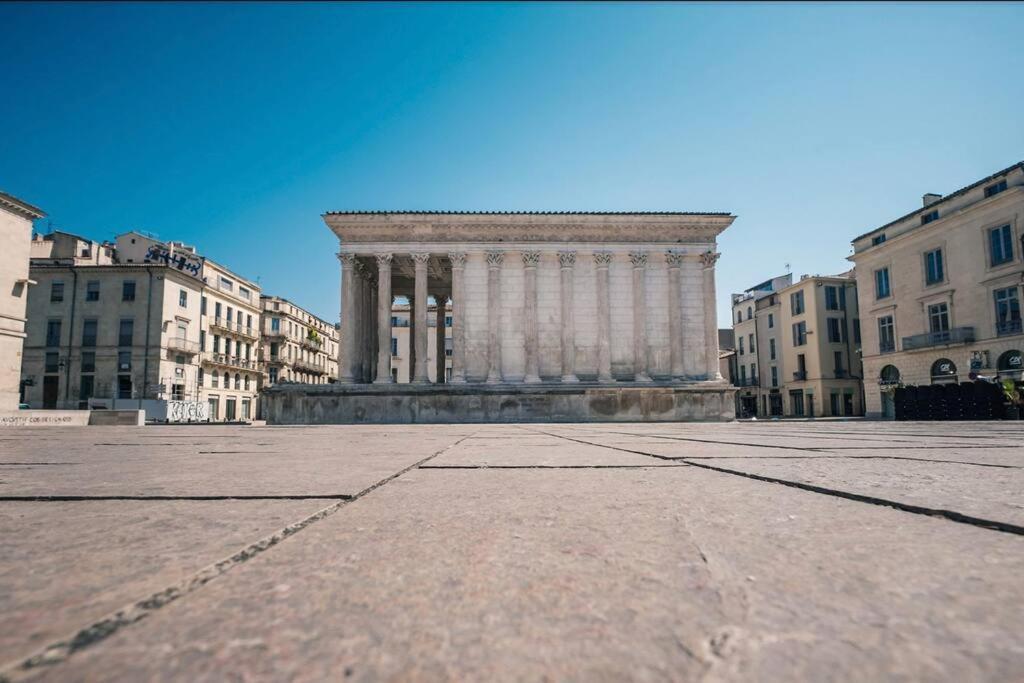 L'Historien - Avec Balcon Coeur De Nimes Διαμέρισμα Εξωτερικό φωτογραφία